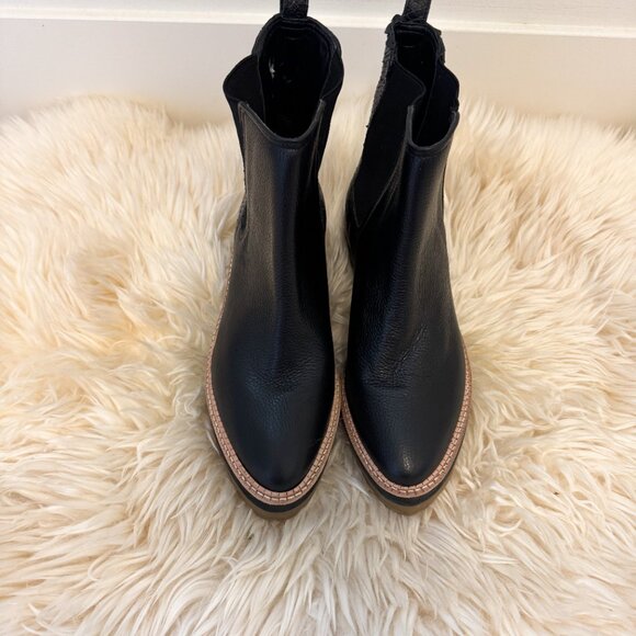 NWOT Kaanas Black Pontevedra Chealsea Boot (7) - Picture 5 of 8
